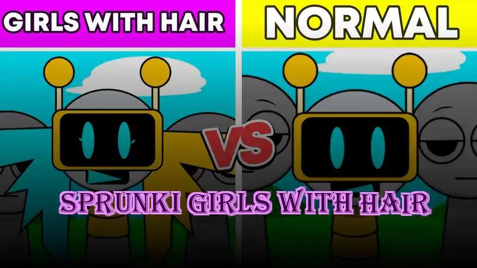 Sprunki Girls with Hair