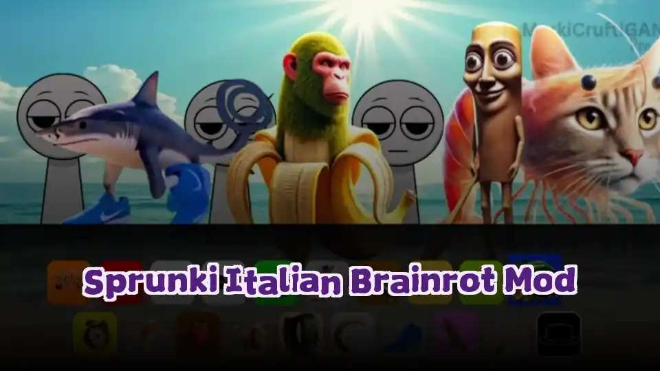 Sprunki Italian Brainrot Mod