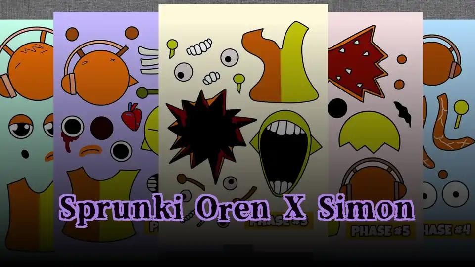 Sprunki Oren X Simon by Sprunked Game