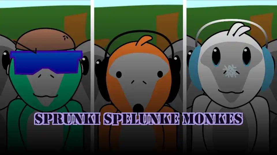 Sprunki Spelunke Monkes by Sprunked Game