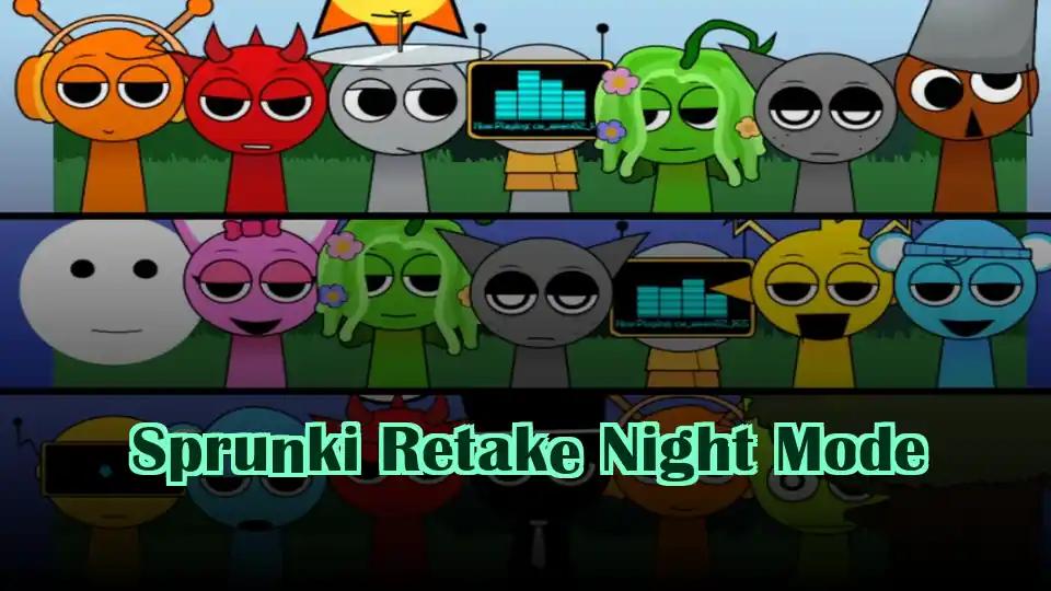 Sprunki Retake Night Mode